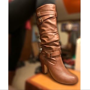Brown boots